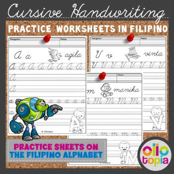 Cursive Handwriting Practice in Filipino by Oliotopia .